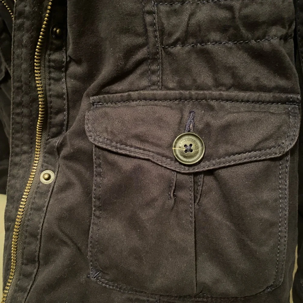 Hollister Sherpa Fur Coat - Picture 8 of 10